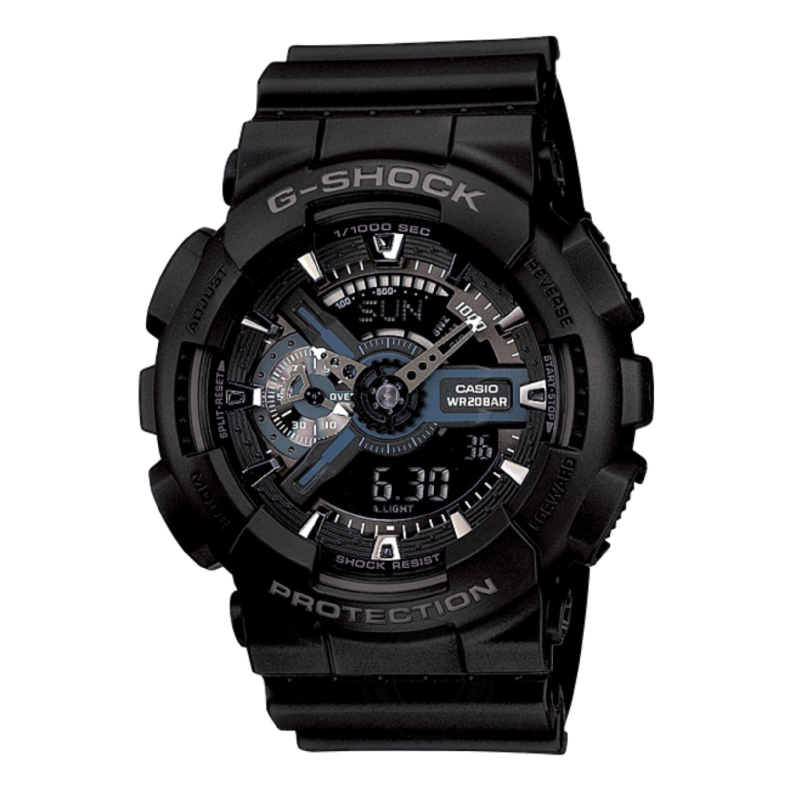 G SHOCK CASIO GA-110-1BDR ANALOG-DIGITAL WITH ORIGINAL BOX