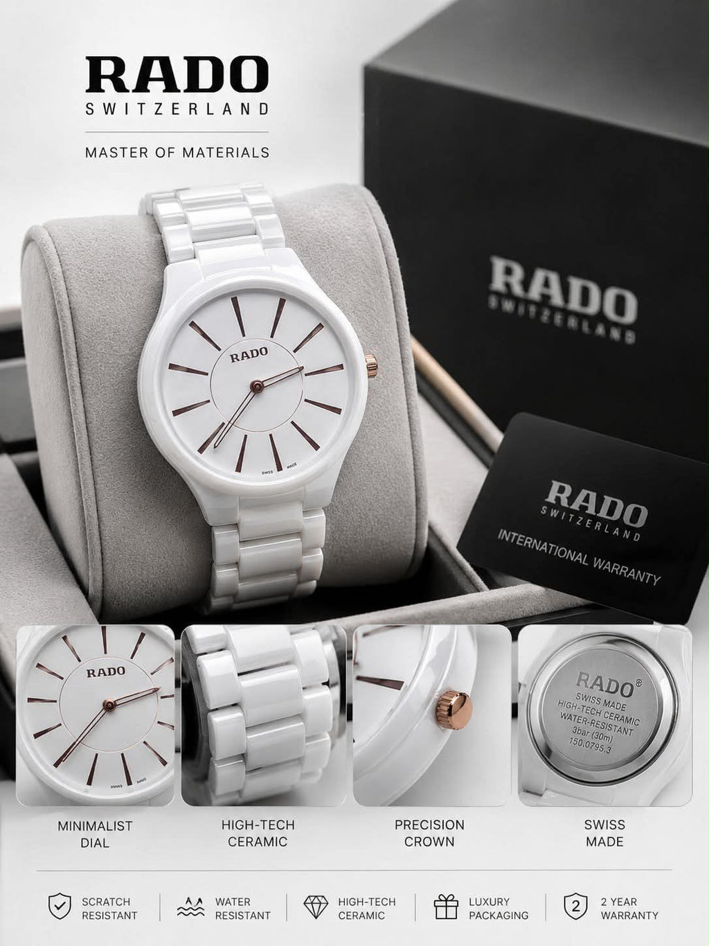 *Product name :*RADO CERAMIC*💯🔥☑️

*Luxurious Collection*   

*Masterpiece*☑️