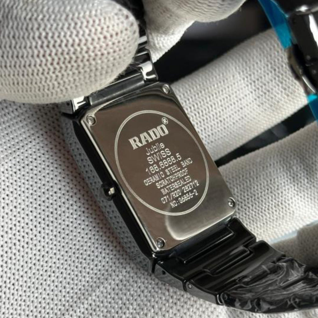 RADO JUBILE BLACK CERAMIC WATCH