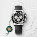 ROLEX DAYTONA SILVER BLACK (CELL MODEL)