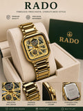 *Product name :*RADO TRUE-SQUARE*💯🔥☑️

*Luxurious Collection*   

*Masterpiece*☑️