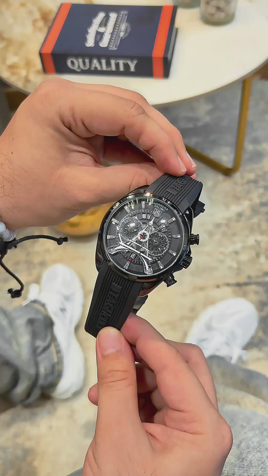 Tag Heuer Carrera Paris EiffelTower Black