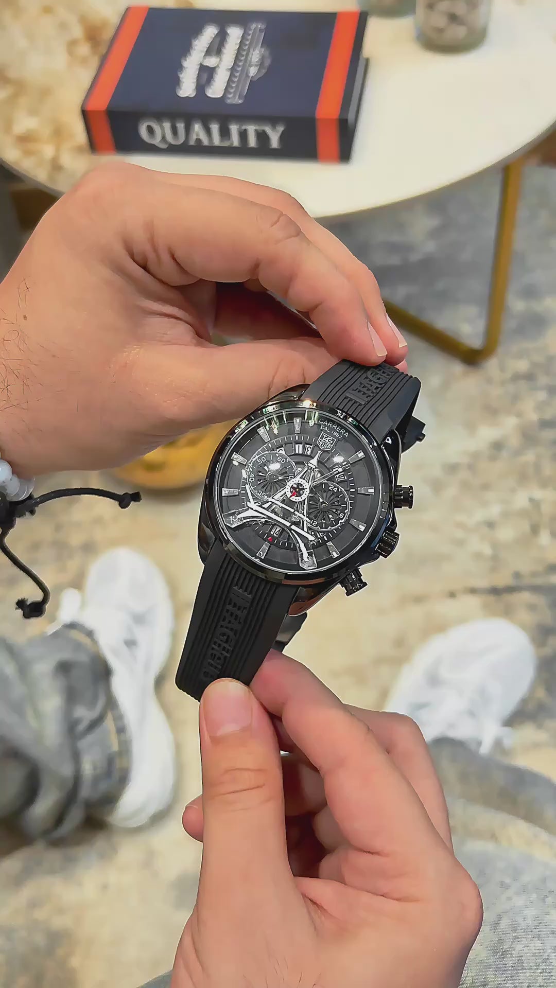 Tag Heuer Carrera Paris EiffelTower Black