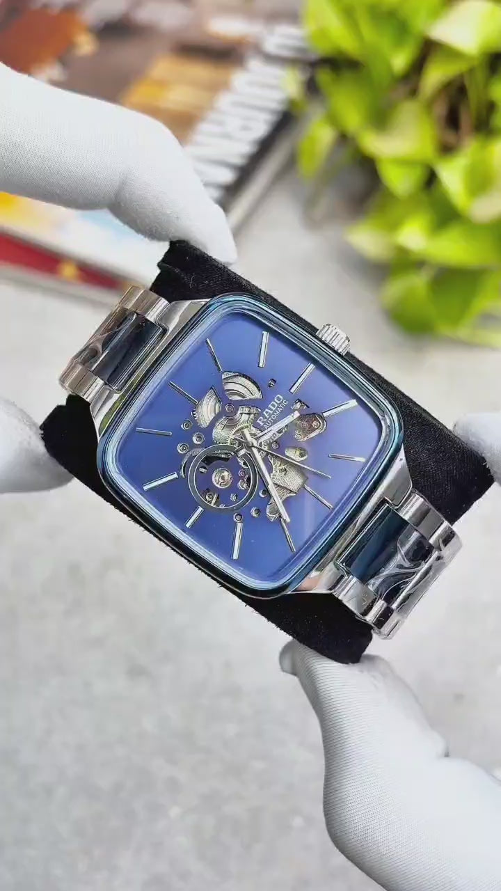 Rado Skeleton Luxury Edition Automatic 2 ton silver blue