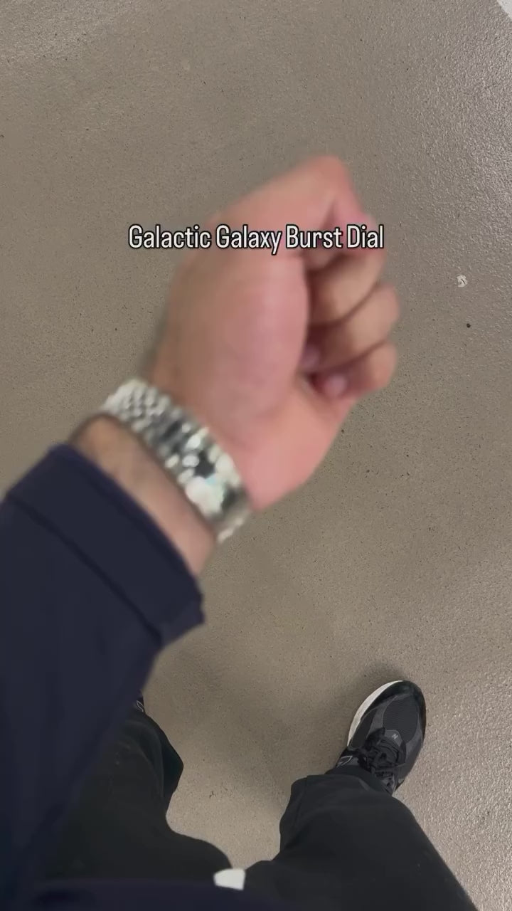 Seiko Oyster Perpetual Date Just Galaxy Black
