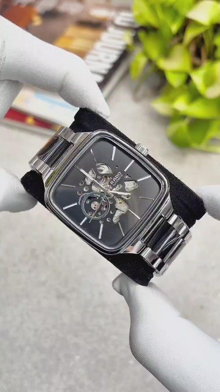 Rado Skeleton Luxury Edition Automatic 2 ton silver Black