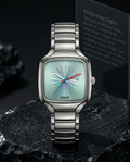 Rado True Square Over the Abyss Silver-SkyBlue