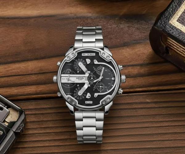 Diesel 3 Bar Big Dady silver black