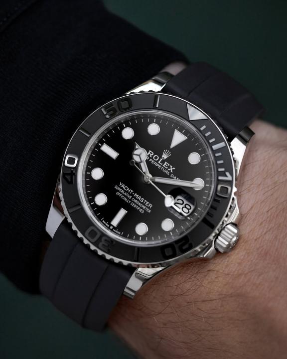 Rolex Oyster Perpetual Yach Master Battery Silver