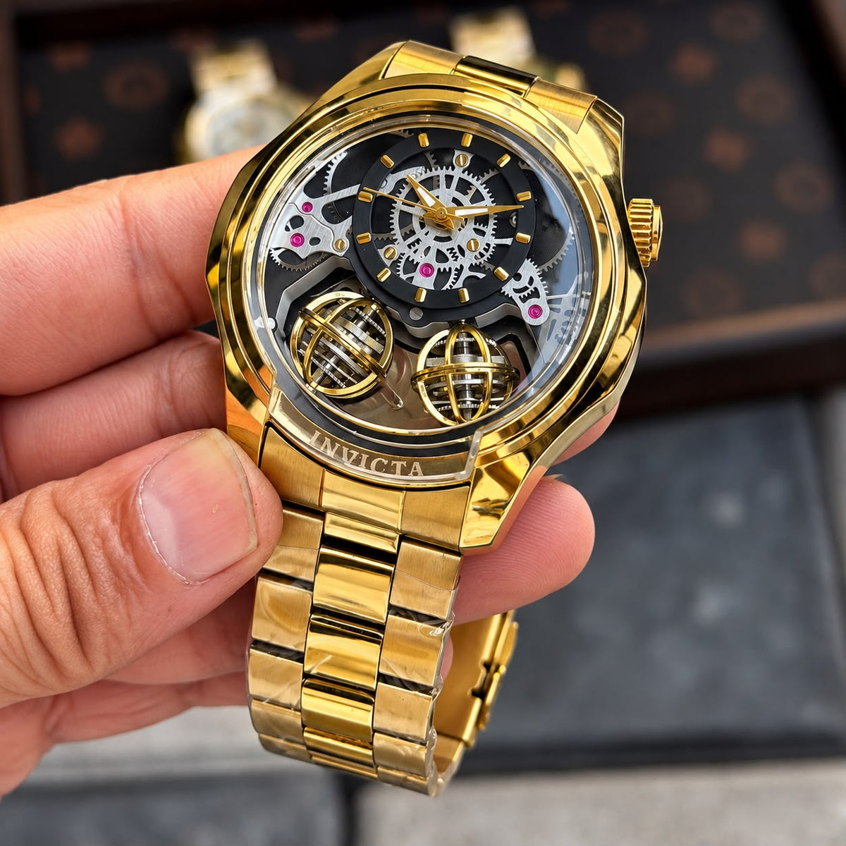 INVICTA SPECIALITY TWIN-AXIS 46MM(Model no-48900)