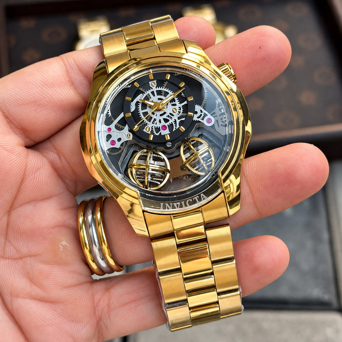 INVICTA SPECIALITY TWIN-AXIS 46MM(Model no-48900)