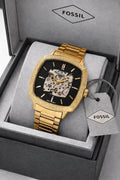 Fossil x Nick Jonas Machine Luxe gold black