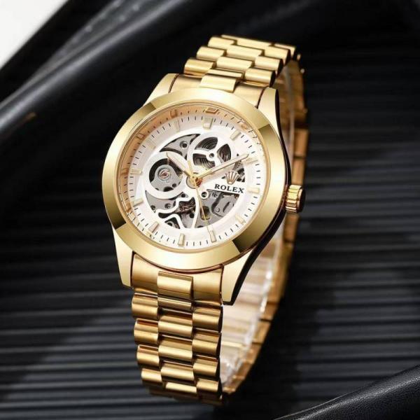 Rolex Skeleton Automatic ( Back open )