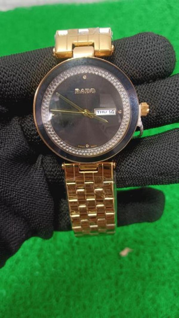 Rado Daimond Ladies gold black 171816