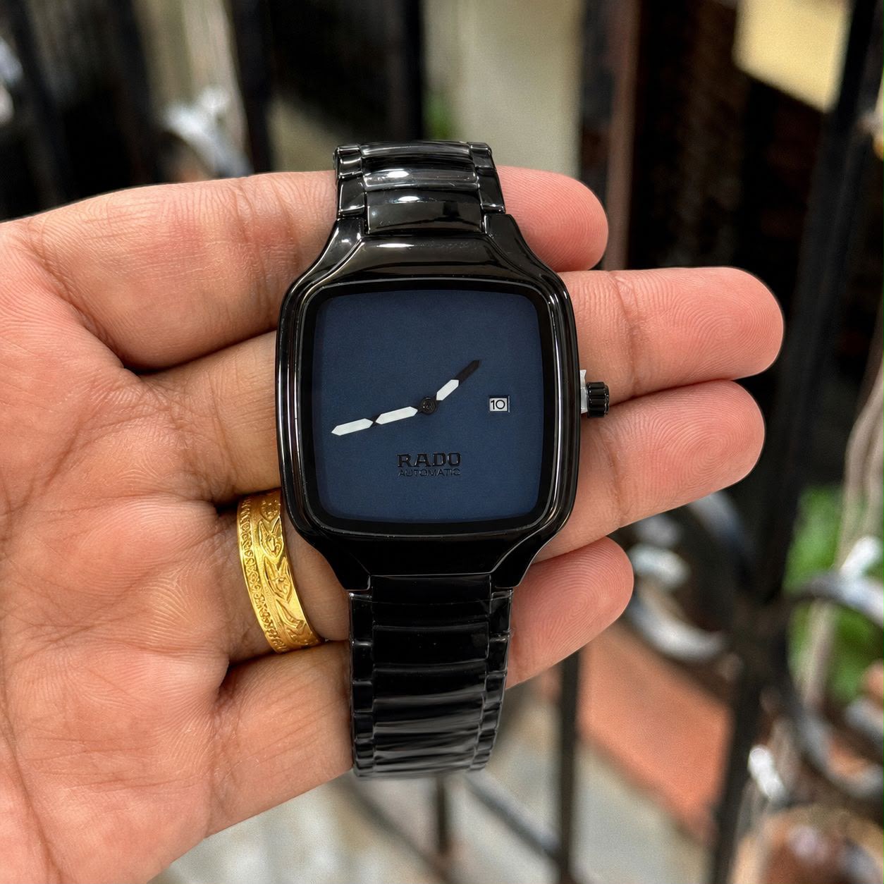 Product Name: RADO True Square

✔️Best Quality (All working) 
✔️New demanding model