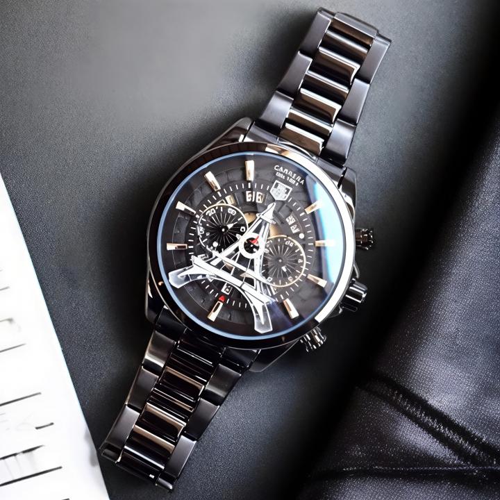 Tag Heuer Carrera Paris EiffelTower Full Black