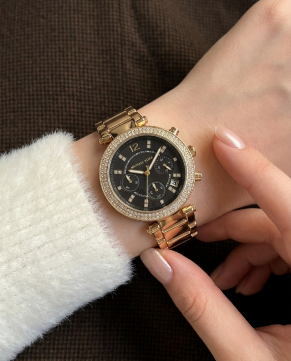 Michael Kors Parker Gold-Black