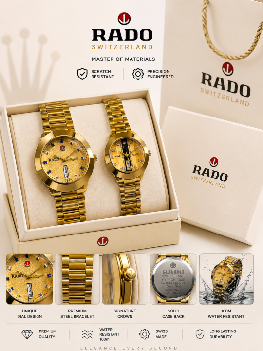 Rado Diastar Couple