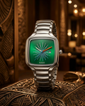 Rado True Square Over the Abyss Silver-Green