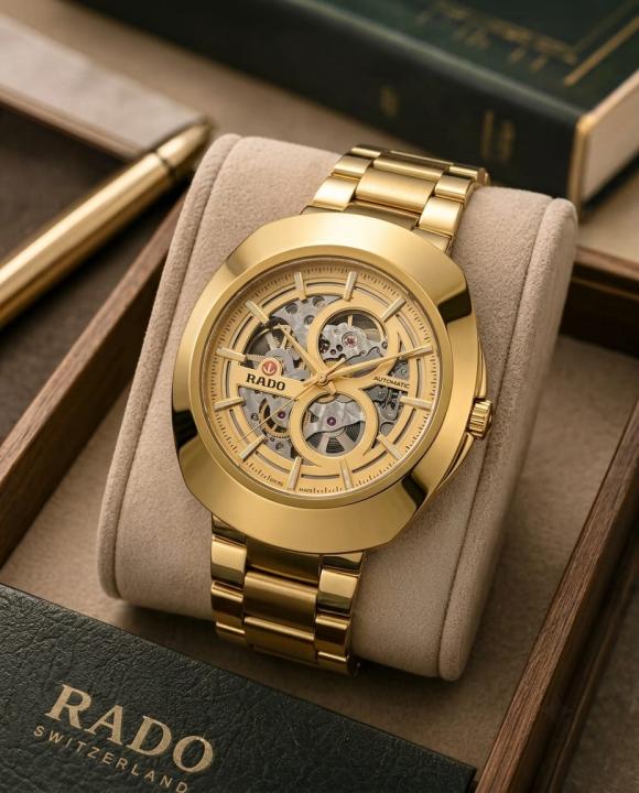 Rado DiaStar Original Skeleton Gold - Gold