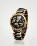 Rado Centrix Automatic Open Heart black gold and gold