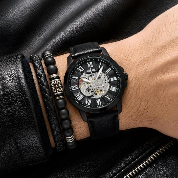 Fossil Grant Automatic full black