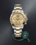 ROLEX Daytona Oyster Perpetual Two Tone Gold To Gold Dial
