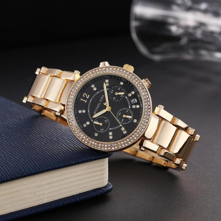 Michael Kors Parker Gold-Black