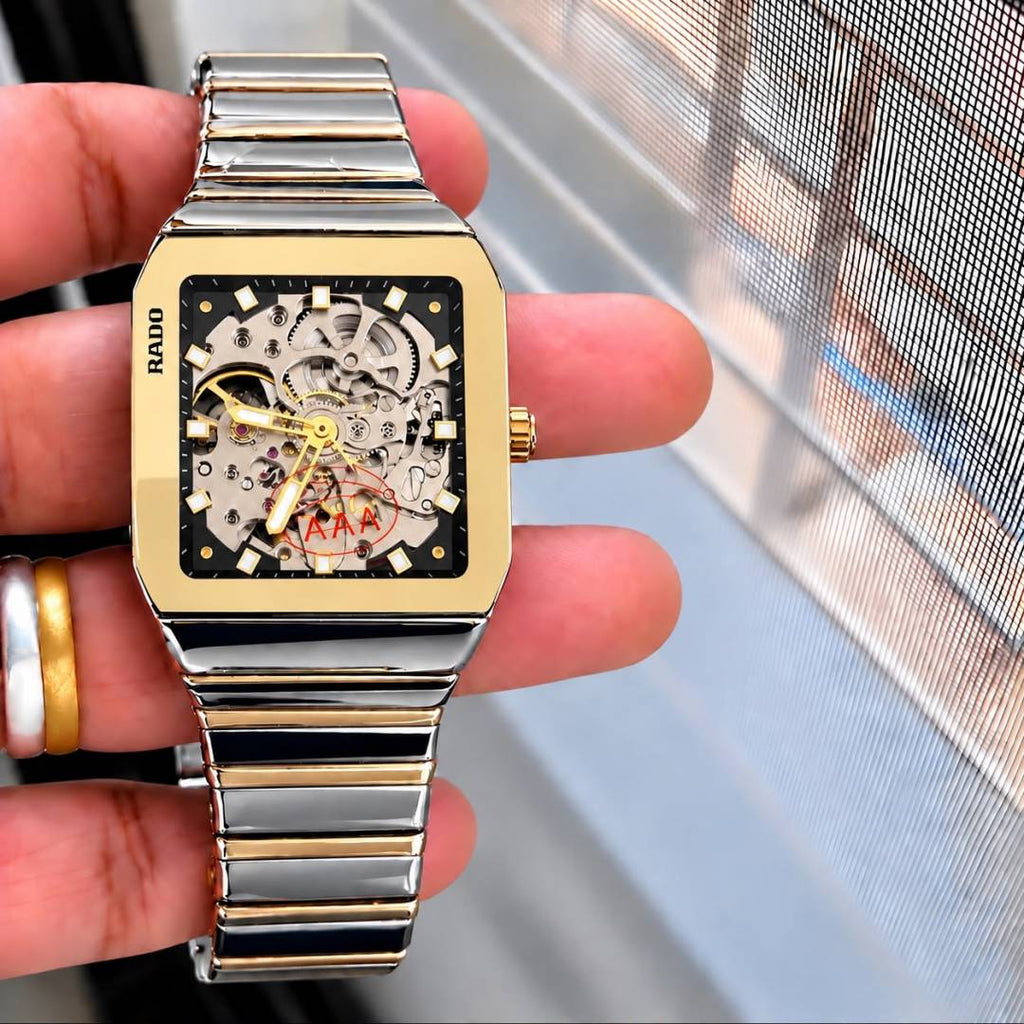 Rado Anatom Automatic Skeleton 2Ton Gold Black