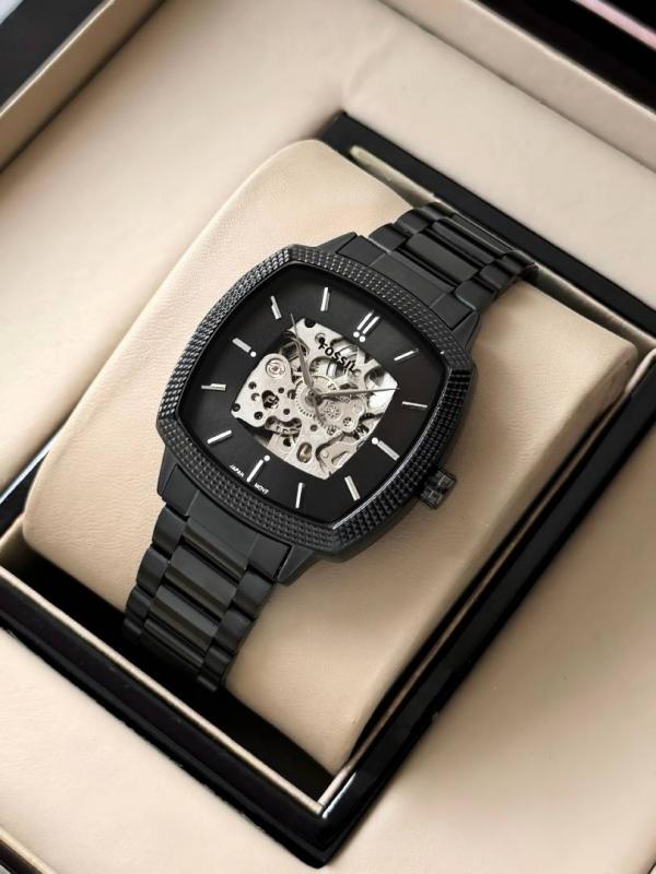 Fossil x Nick Jonas Machine Luxe Automatic full black