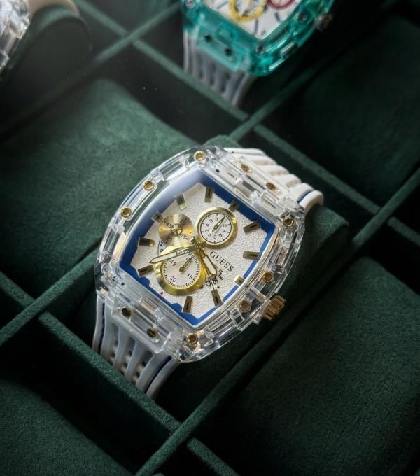 Guess Phoenix gw0499g6 White-Blue-Gold 551