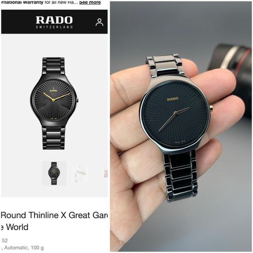 RADO CERAMIC SLIM MENS WC 1957