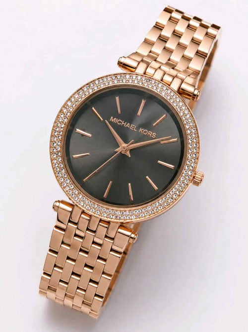MICHAEL KORS DARCI ROSE BLACK SEMI JAPAN FOR HER WOMENS GIRLS F294