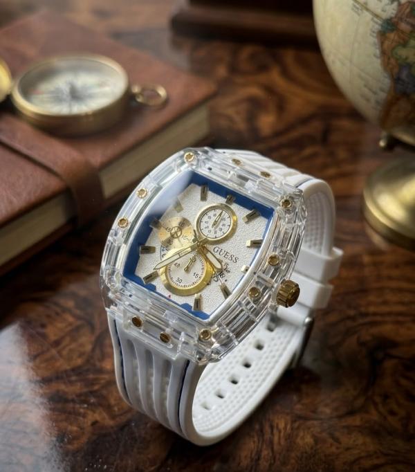 Guess Phoenix gw0499g6 White-Blue-Gold 551