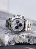 Rolex Daytona Oyster Perpetual Silver Grey Black Dial (ME)