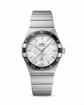 Omega Constellation Co-Axial Chornometer Silver Textured Dial